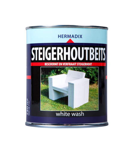 Hermadix Steigerhoutbeits White Wash 750ml