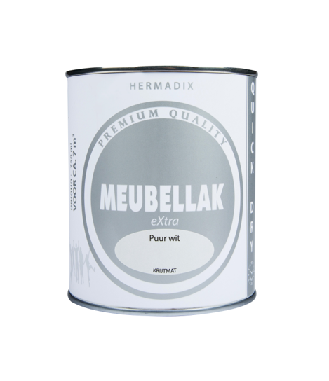 Hermadix Meubellak Wit krijtmat 750 ml