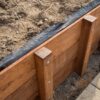 Beschoeiingsschot AVE hardhout 105 cm hoog