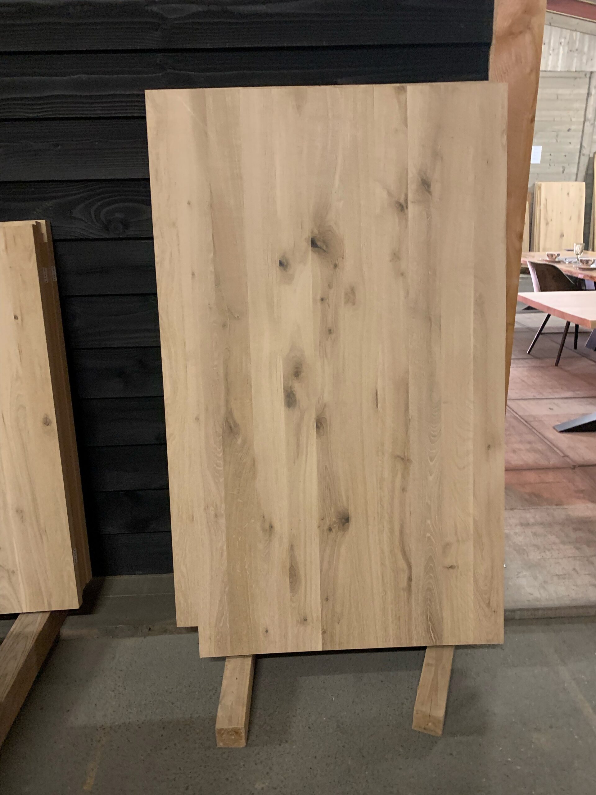 droom Blanco zoals dat Eiken tafelblad recht 160 x 90 | Houthandel Gorinchem