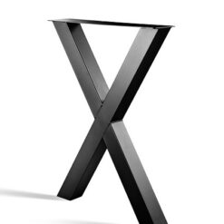Bar poot – X vorm zwart
