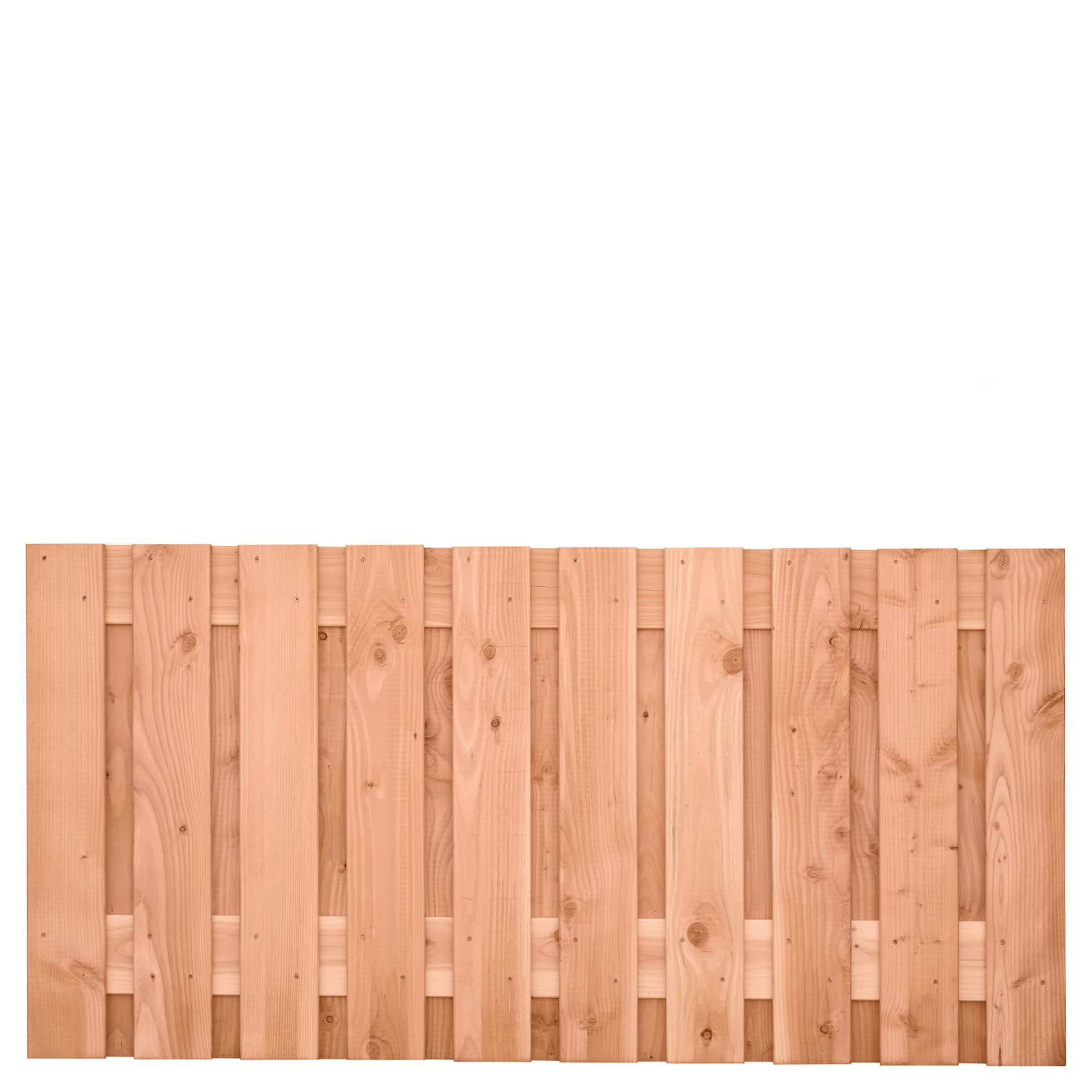 Douglas Tuinscherm 17+2 planks 90 x 180 cm
