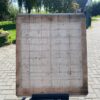 Lariks steenschot 110 x 130 x 4.5 cm