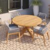 Teak Tuintafel Rond 150cm
