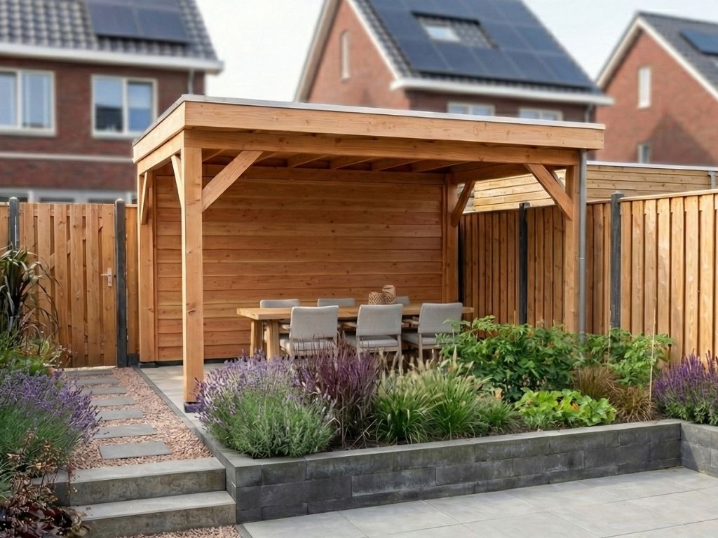 Overkapping doe-het-zelf 400 x 300 Classic Geschaafd