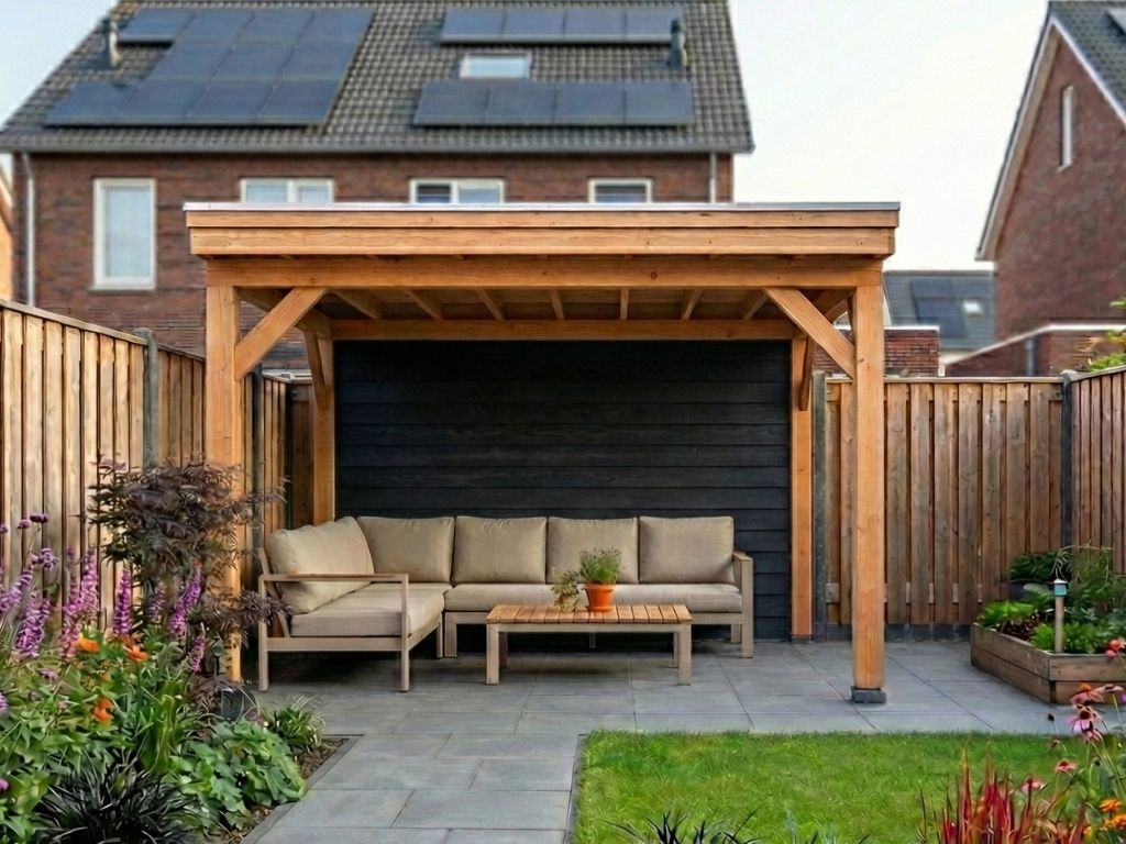 Overkapping doe-het-zelf 400 x 300 Classic Geschaafd