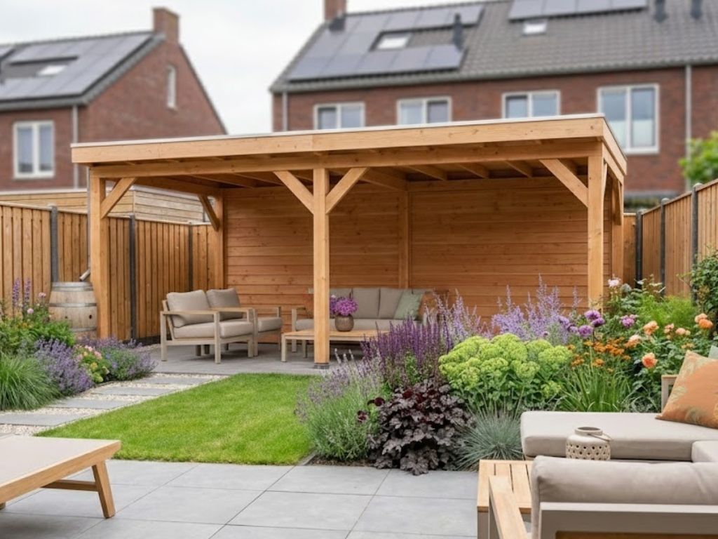 Overkapping doe-het-zelf 500 x 300 Classic Geschaafd