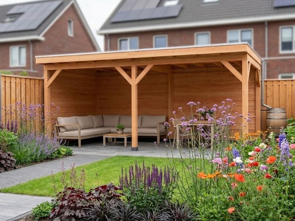 Overkapping doe-het-zelf 500 x 300 Classic Geschaafd