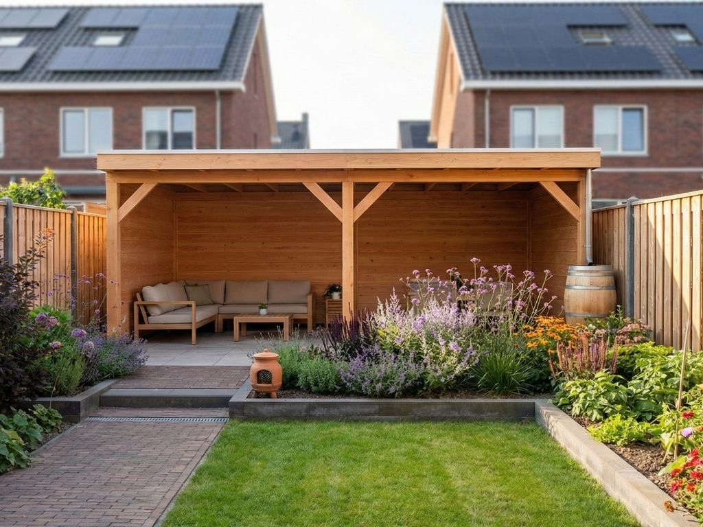 Overkapping doe-het-zelf 500 x 300 Classic Geschaafd