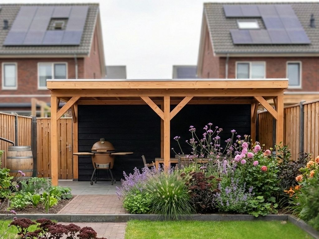 Overkapping doe-het-zelf 500 x 300 Classic Geschaafd