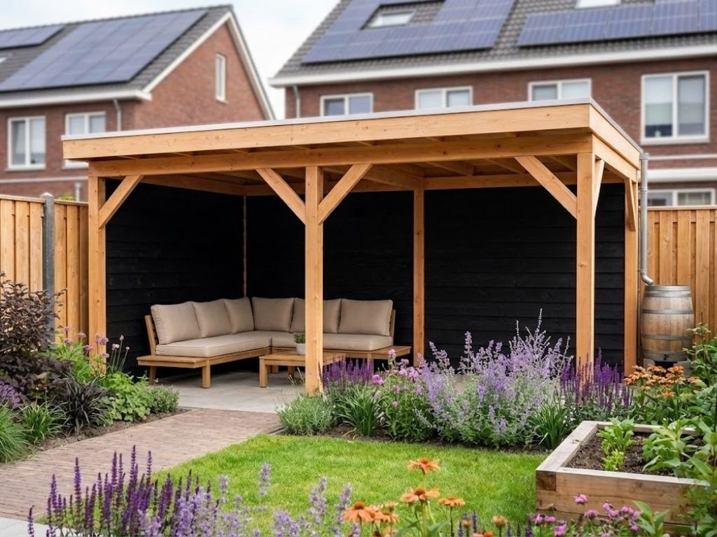 Overkapping doe-het-zelf 500 x 300 Classic Geschaafd