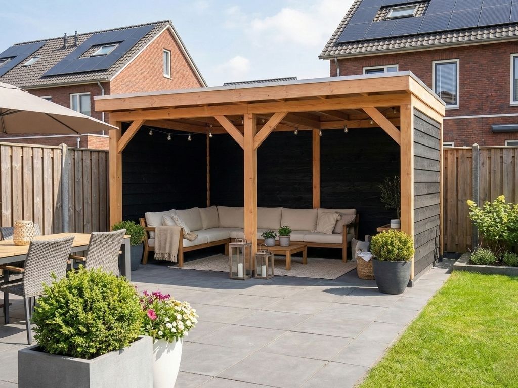 Overkapping doe-het-zelf 500 x 300 Classic Geschaafd