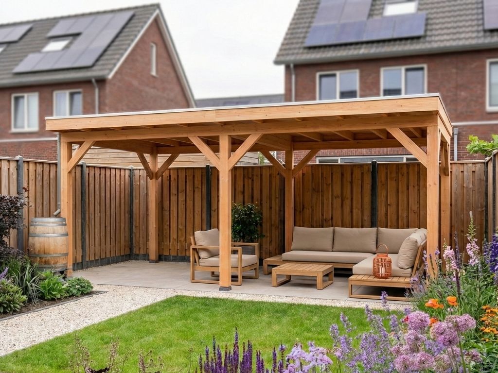 Overkapping doe-het-zelf 600 x 300 Classic Geschaafd Overkapping doe-het-zelf 600 x 300 Classic Geschaafd