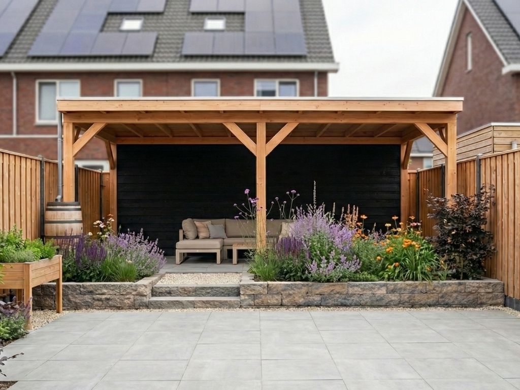 Overkapping doe-het-zelf 600 x 300 Classic Geschaafd