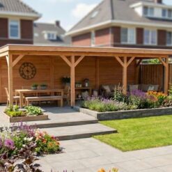 Overkapping doe-het-zelf 750 x 300 Classic Geschaafd