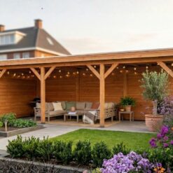 Overkapping doe-het-zelf 750 x 300 Classic Geschaafd