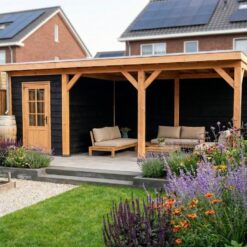 Overkapping doe-het-zelf 750 x 300 Classic Geschaafd