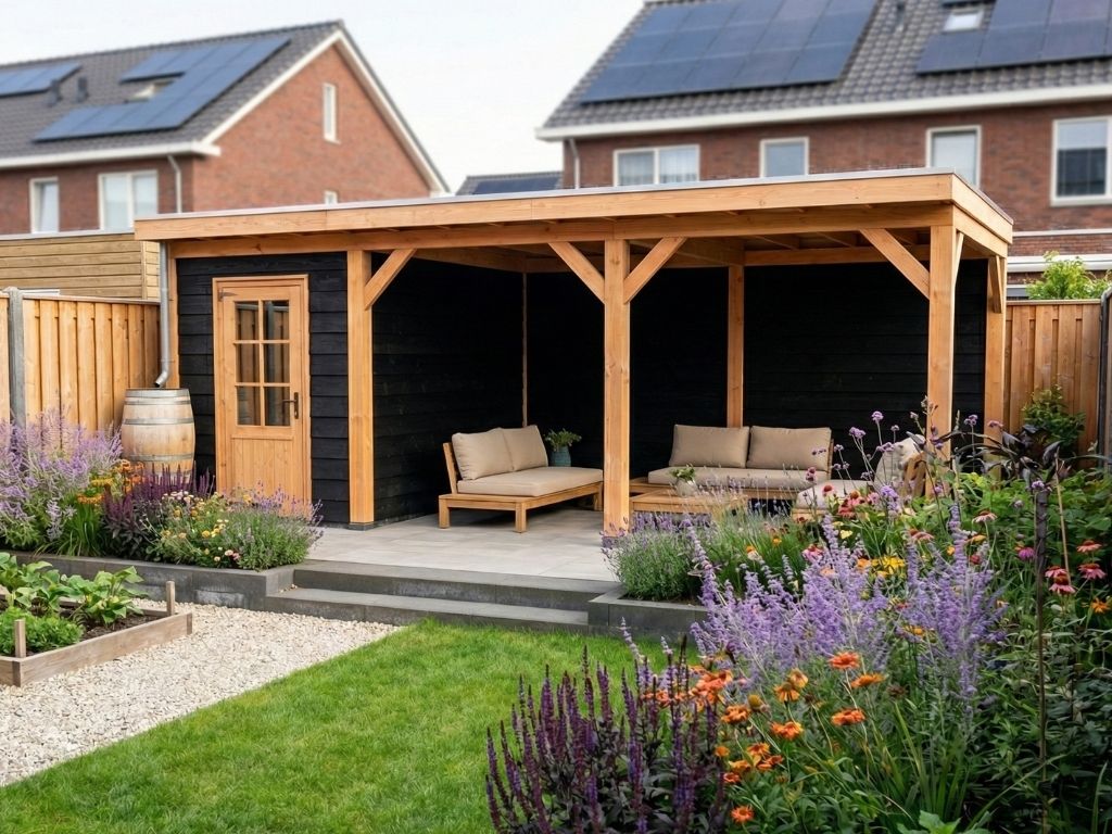 Overkapping doe-het-zelf 750 x 300 Classic Geschaafd