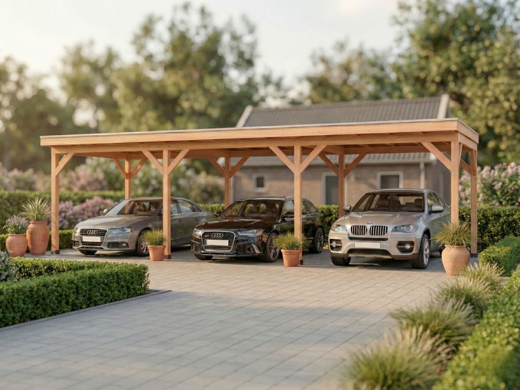 Overkapping doe-het-zelf 900 x 300 Classic Geschaafd Overkapping doe-het-zelf 900 x 300 Classic Geschaafd