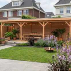 Overkapping doe-het-zelf 900 x 300 Classic Geschaafd