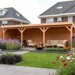 Overkapping doe-het-zelf 900 x 300 Classic Geschaafd