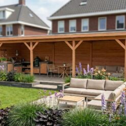 Overkapping doe-het-zelf 900 x 300 Classic Geschaafd