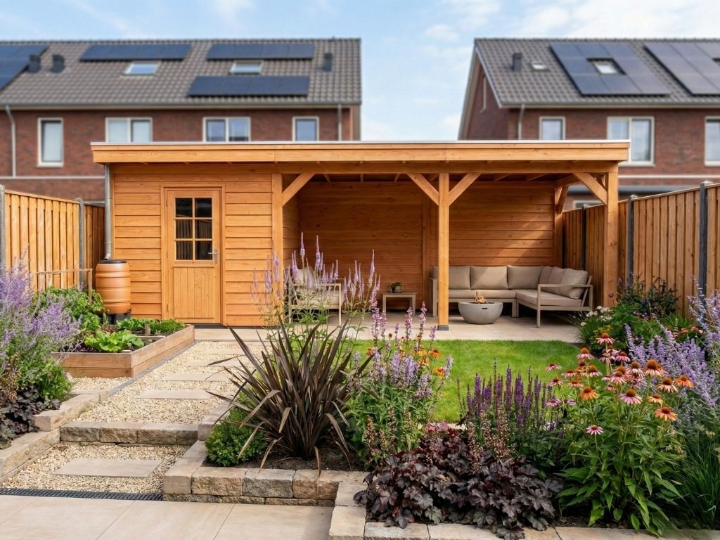 Overkapping doe-het-zelf 900 x 300 Classic Geschaafd