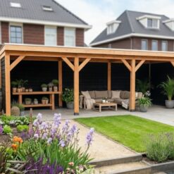 Overkapping doe-het-zelf 900 x 300 Classic Geschaafd