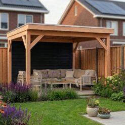 Overkapping doe-het-zelf 300 x 300 Classic Geschaafd