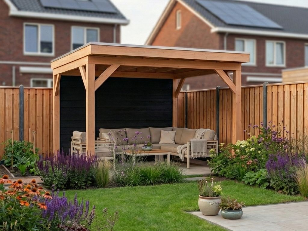 Overkapping doe-het-zelf 300 x 300 Classic Geschaafd