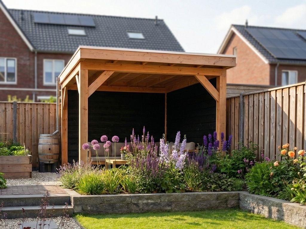 Overkapping doe-het-zelf 300 x 300 Classic Geschaafd