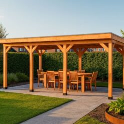 luxe open overkapping