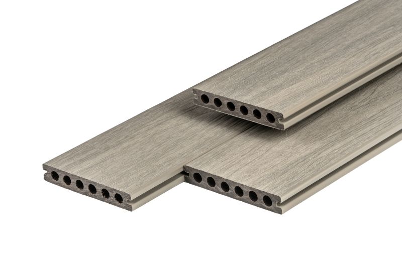 Composiet Vlonderplank 23 Γ 138 mm Lichtgrijs Composiet Vlonderplank 23 Γ 138 mm Lichtgrijs