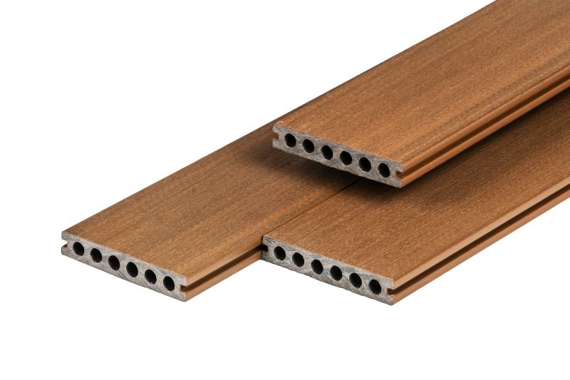 Composiet vlonderplank Teak